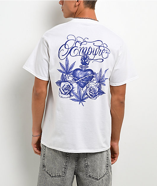 Empyre Buds And Roses White T-Shirt