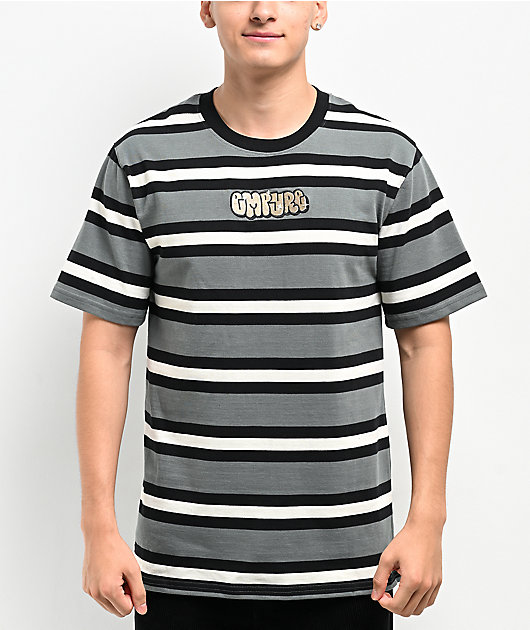 Empyre Burner Knit Green Stripe T-Shirt | Zumiez