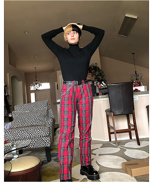 zumiez plaid pants