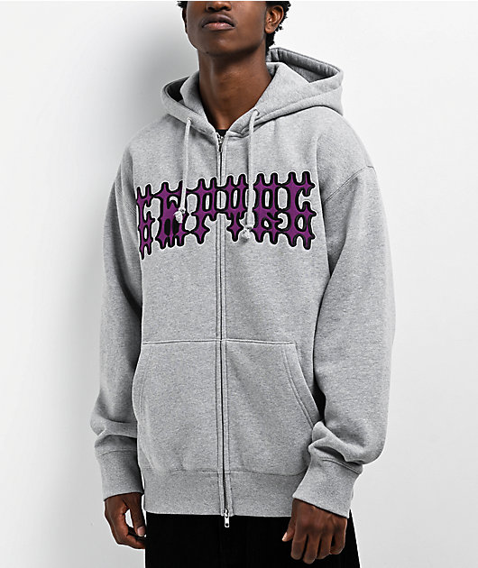 Empyre Cage Grey Zip Hoodie