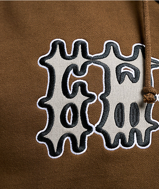 Empyre Cage Match Brown Zip Hoodie