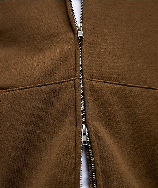 Empyre Cage Match Brown Zip Hoodie