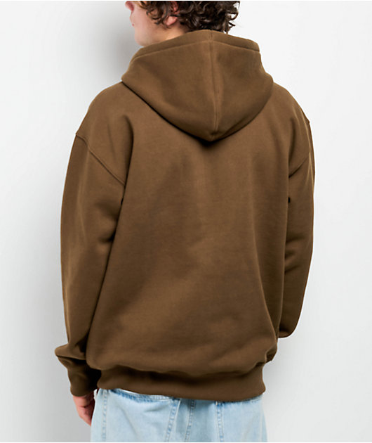 Empyre Cage Match Brown Zip Hoodie