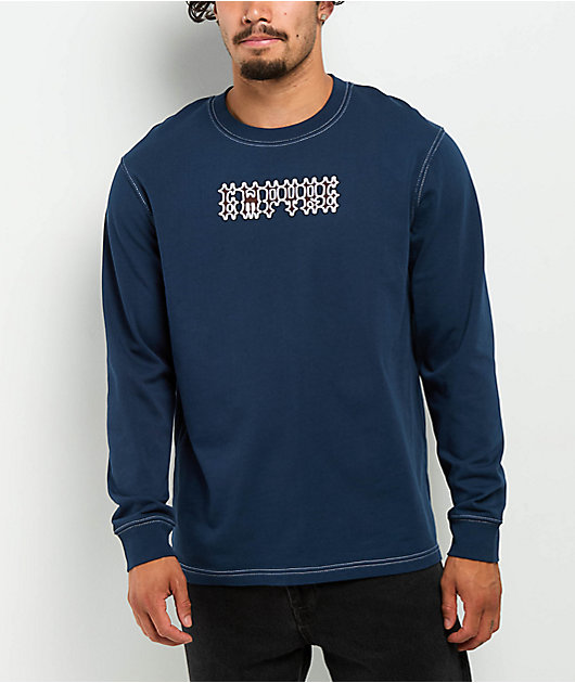 Empyre Cage Match Navy Long Sleeve T-Shirt