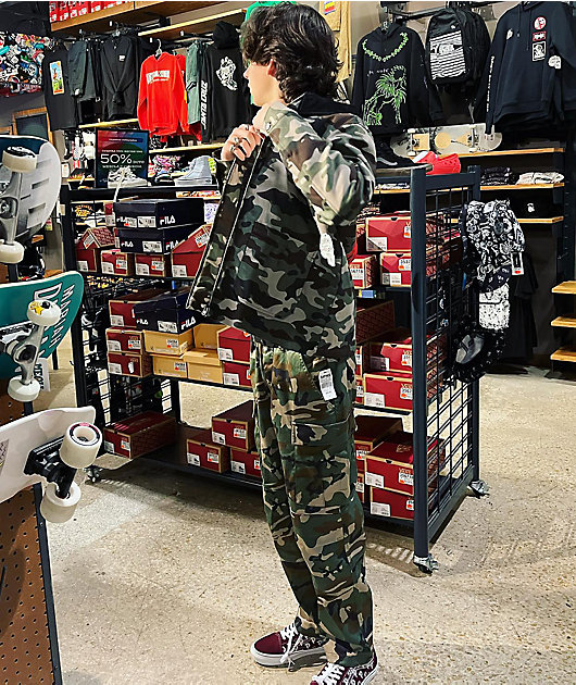Empyre Camo Cargo Loose Fit Skate Pants