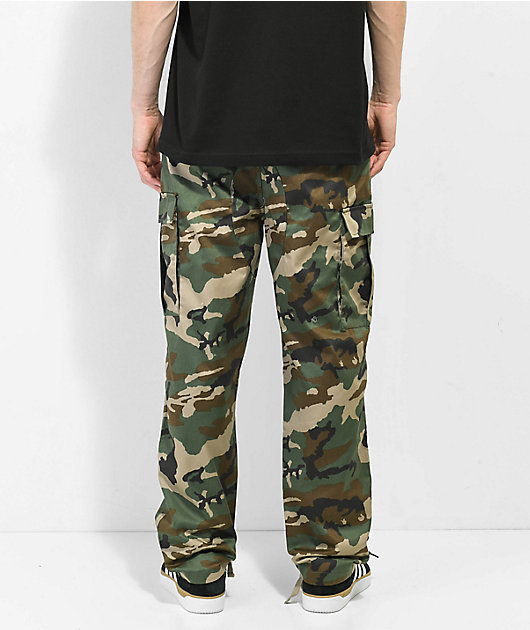 Empyre Loose Fit Camo Cargo Skate Pants Zumiez