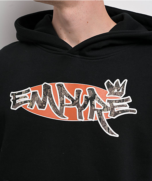 Empyre Camo Fill Black Hoodie