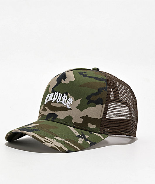 帽子 circulation cap camo Empyre Camo Trucker Hat | Zumiez