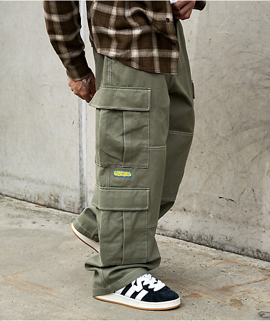 【DISCERNMENT】Decaf Double Pocket Cargo Pants DISCERNMENT】Decaf Double Pocket Cargo Pants