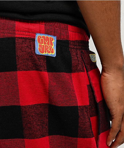 Empyre Cats Red Plaid Lounge Pants