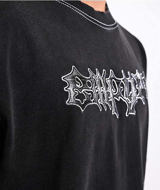 Empyre Chainsaw Black Wash T-Shirt