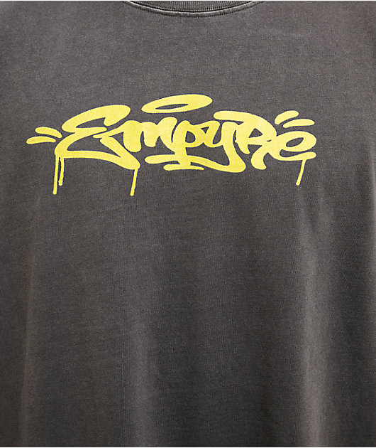 Empyre Chalk Of The Town Grey Wash Boxy T-Shirt