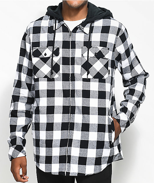flannels black and white