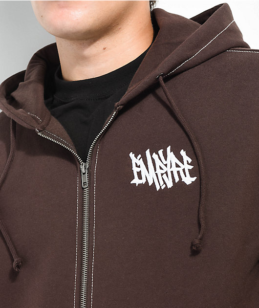 Empyre Sk8 Graffiti Logo Zip Hoodie