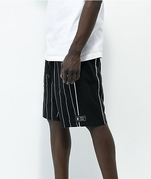 Empyre Chuck Black Pinstripe Shorts