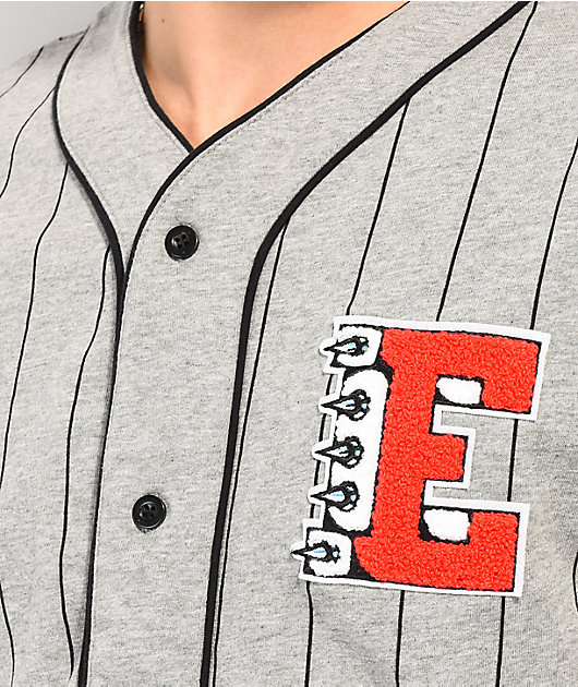 Empyre Chuck Green Striped Baseball Jersey
