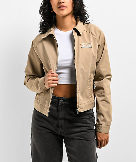 Empyre Colton Twill Tan Work Jacket Zumiez