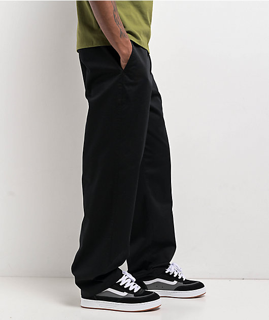 Empyre Cool Black Loose Skate Chino Pants