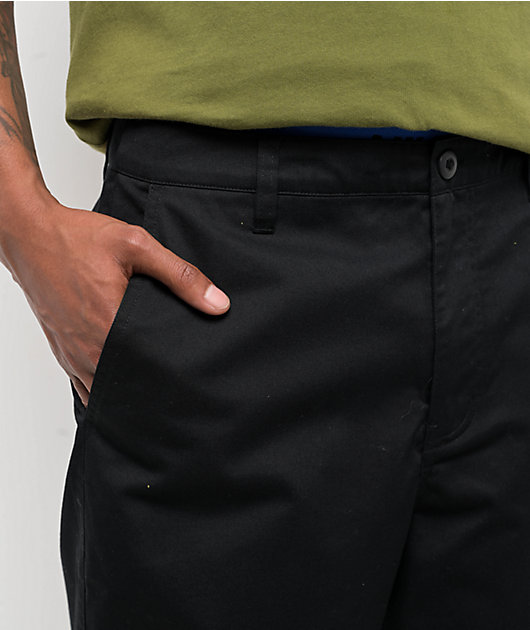 Empyre Cool Black Loose Skate Chino Pants