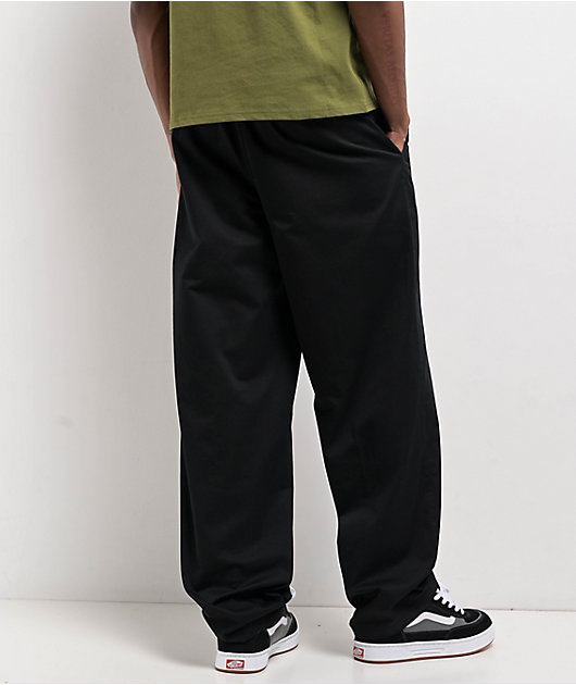 Empyre Cool Black Loose Skate Chino Pants
