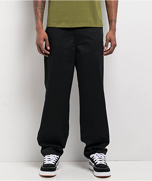 Empyre Cool Black Loose Skate Chino Pants