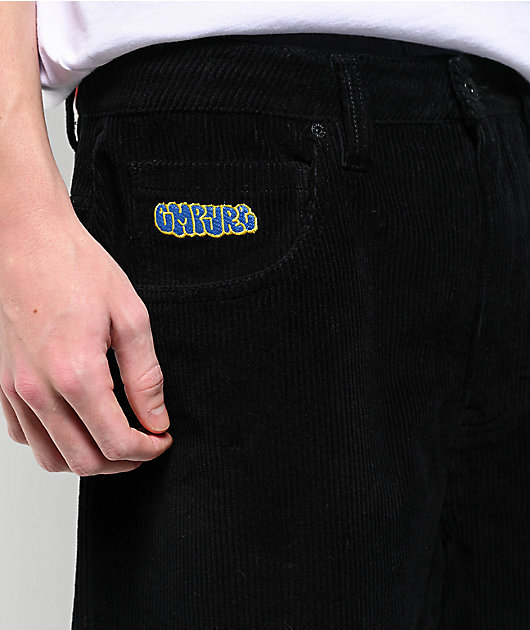 Empyre Black Corduroy Ultra Wide Pants