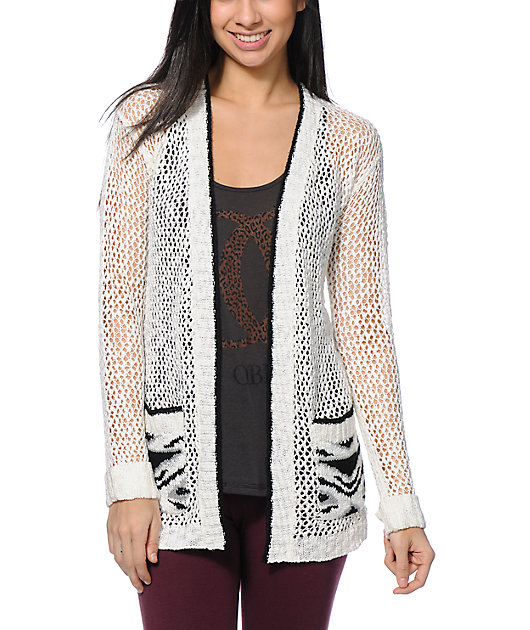 cream cardigan sweater