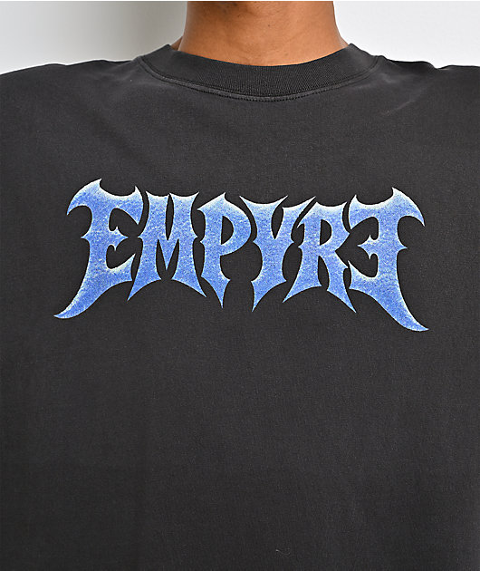 Empyre Crystal Clear Vintage Black Boxy T-Shirt