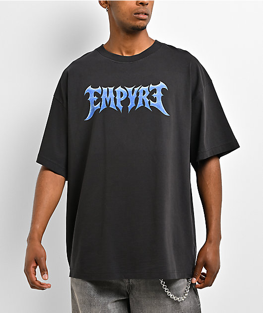 Empyre Crystal Clear Vintage Black Boxy T-Shirt