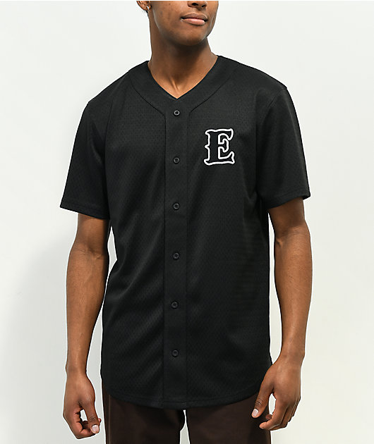 Empyre Curve Black Baseball Jersey