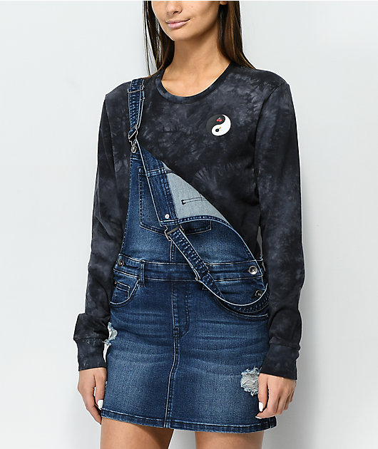 jean overall dress