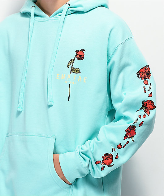 Empyre Dead Garden Mint Blue Hoodie