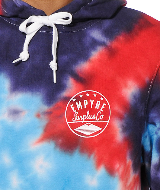 Empyre Dead Head Tie Dye Hoodie