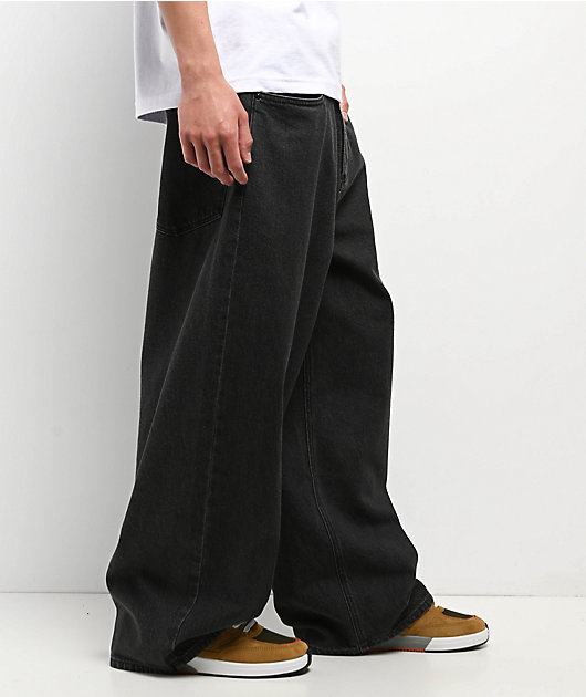 Empyre Deck Ultra Wide Charcoal Skate Jeans
