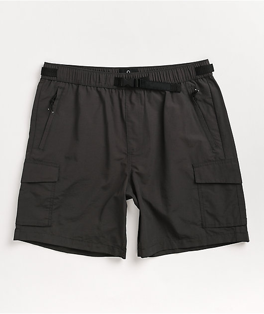 dark grey cargo shorts