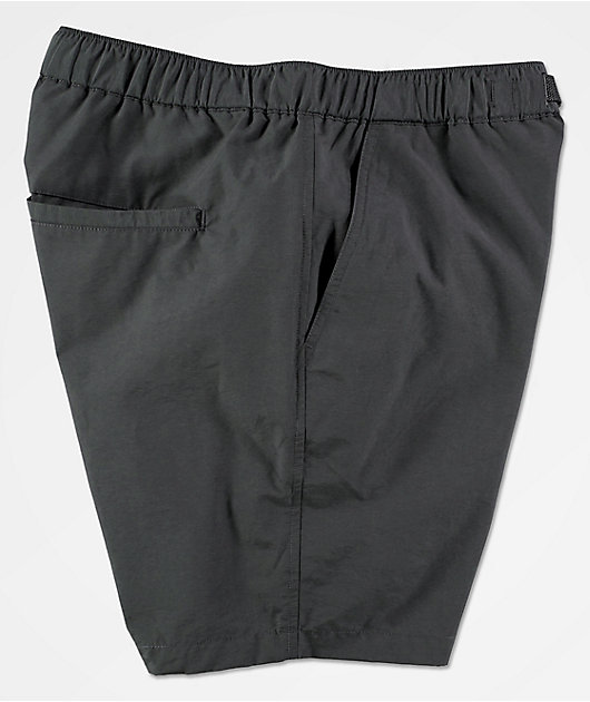 Empyre Dixon Dark Grey Elastic Waist Shorts