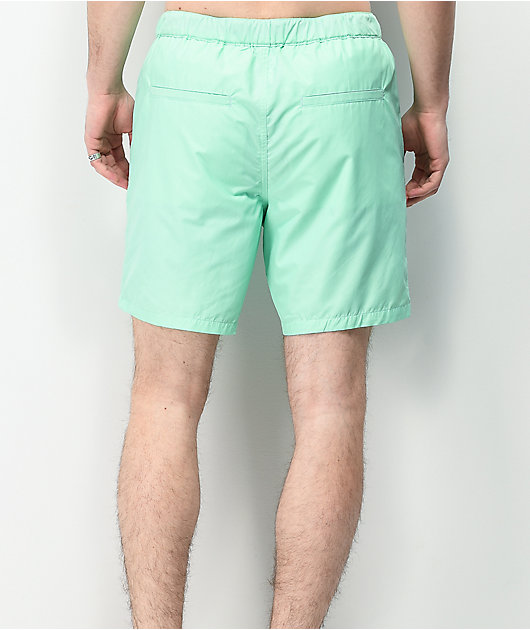 Empyre Dixon Mint Elastic Waist Shorts