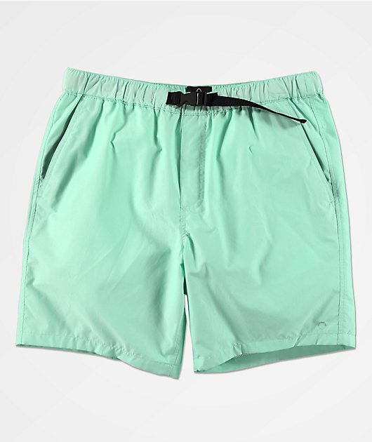 Empyre Dixon Mint Elastic Waist Shorts