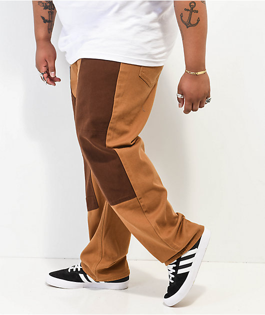 Empyre Double Knee vaqueros de skate en color tabaco