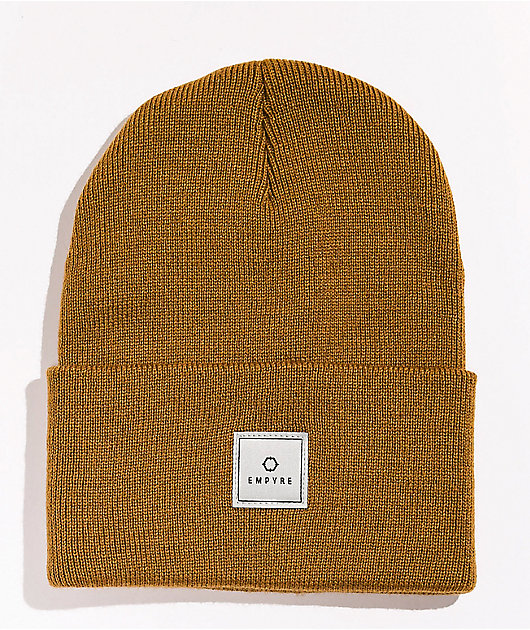Empyre Drone Tobacco Brown Beanie