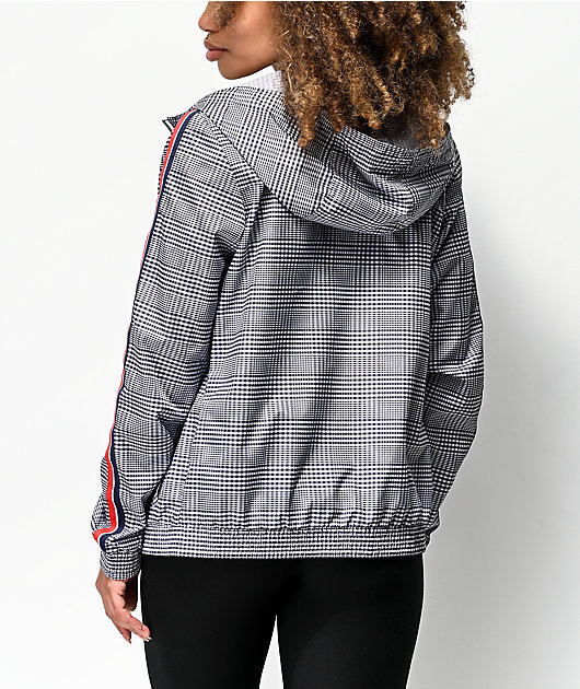 Empyre Edana Plaid Windbreaker Jacket