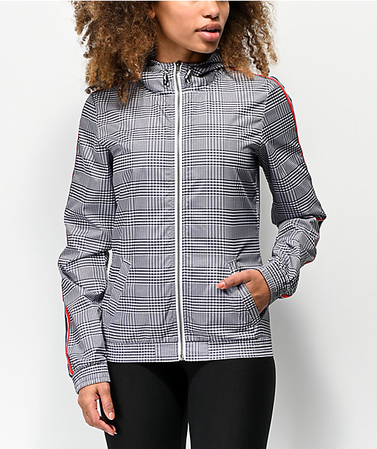 Empyre Edana Plaid Windbreaker Jacket