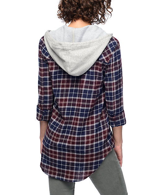 empyre hooded flannel