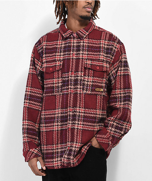 Empyre Eddy Red Flannel Shirt Zumiez