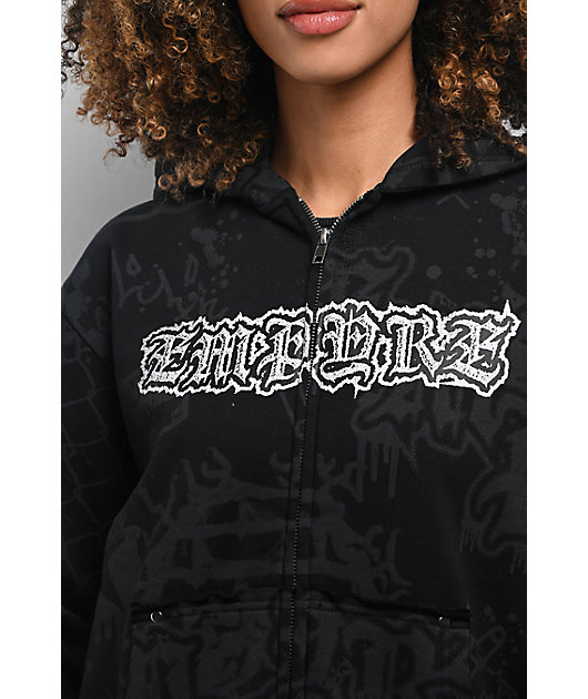 Empyre Ellio Black Zip Hoodie