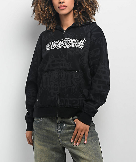 Empyre Ellio Black Zip Hoodie