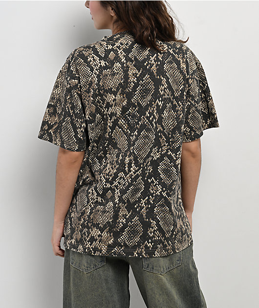 Empyre Ellio Rattlesnake Vintage Brown T-Shirt