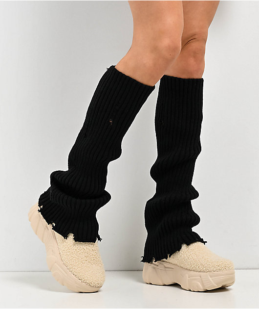 Empyre Euna Distressed Black Leg Warmers Zumiez