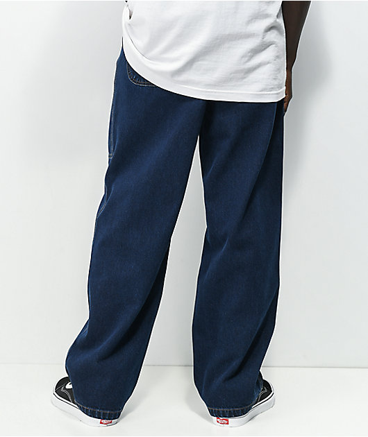Empyre Evening Loose Fit Azul oscuro Utilitario Skate Jeans