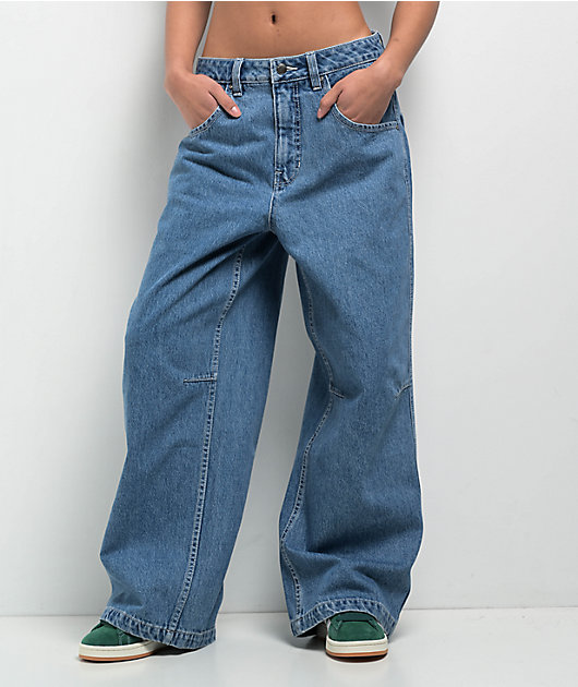Empyre Extent Billie Low Rise Wide Leg Denim Jeans Zumiez